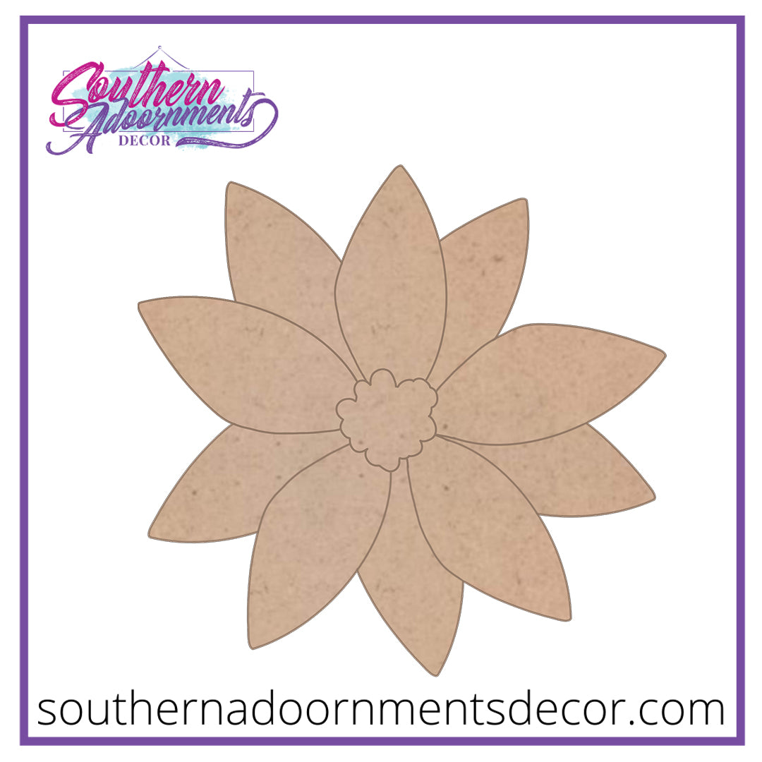 Poinsettia Blank