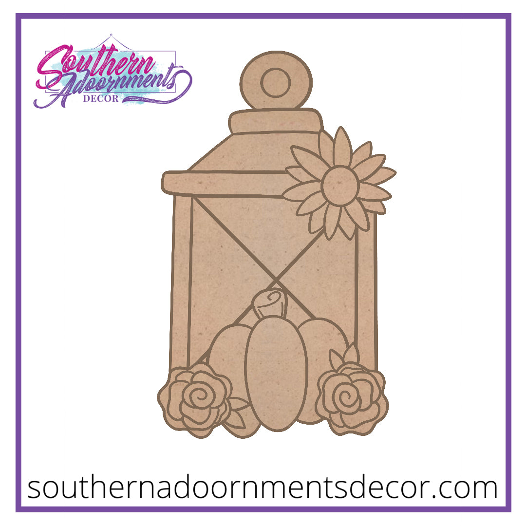 Pumpkin Lantern Blank