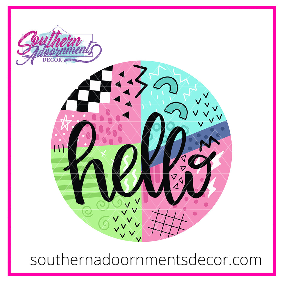 Rad Hello Blank