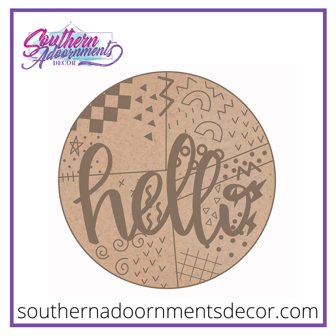 Rad Hello Blank