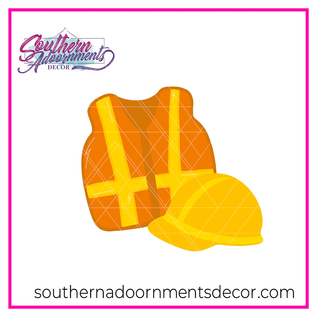 Safety Vest & Hat Blank
