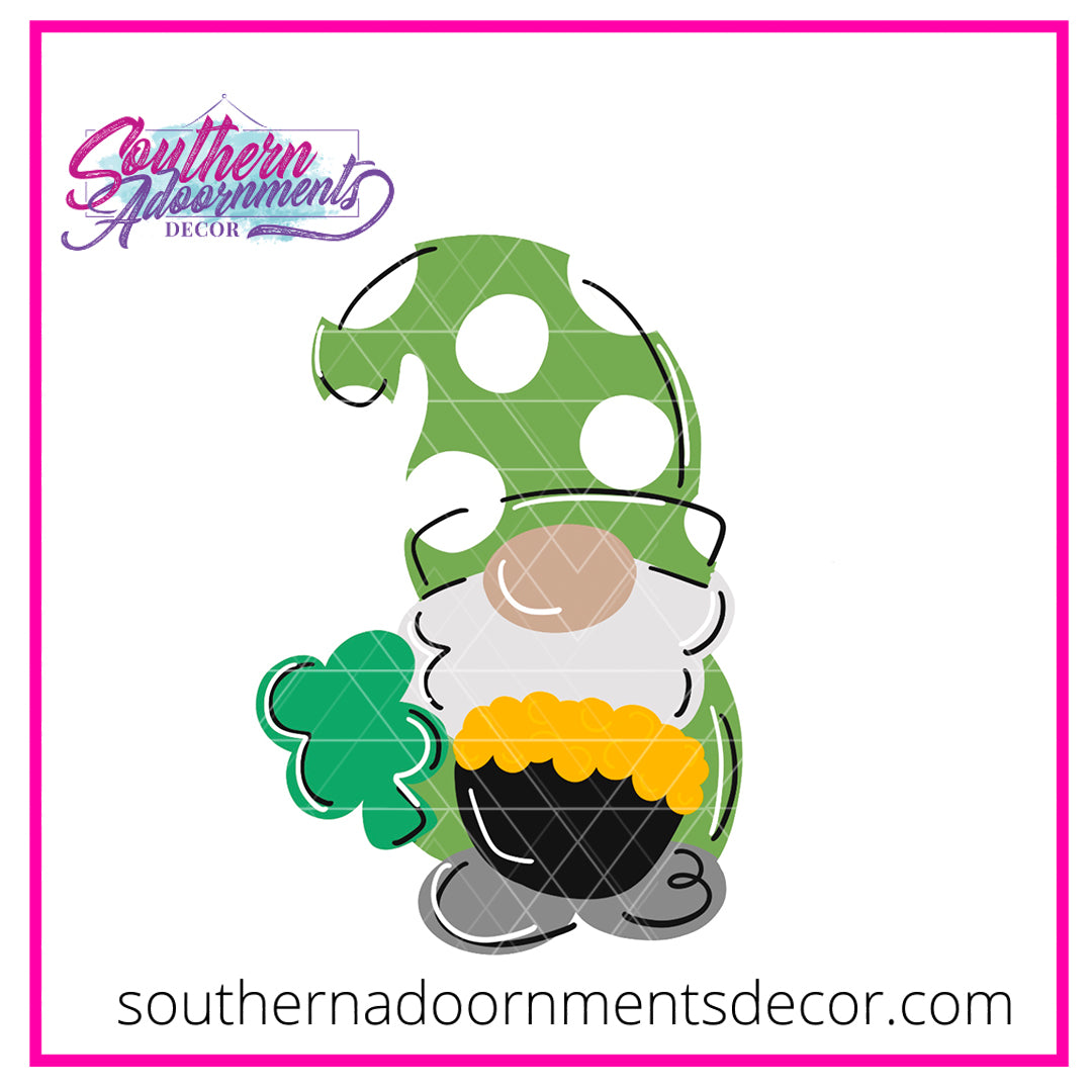 Shamrock Gnome Blank