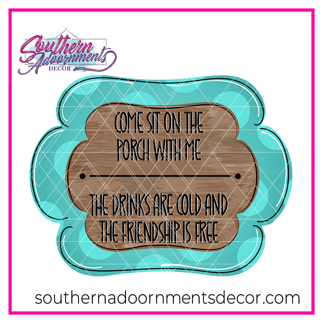 Sit On The Porch Blank