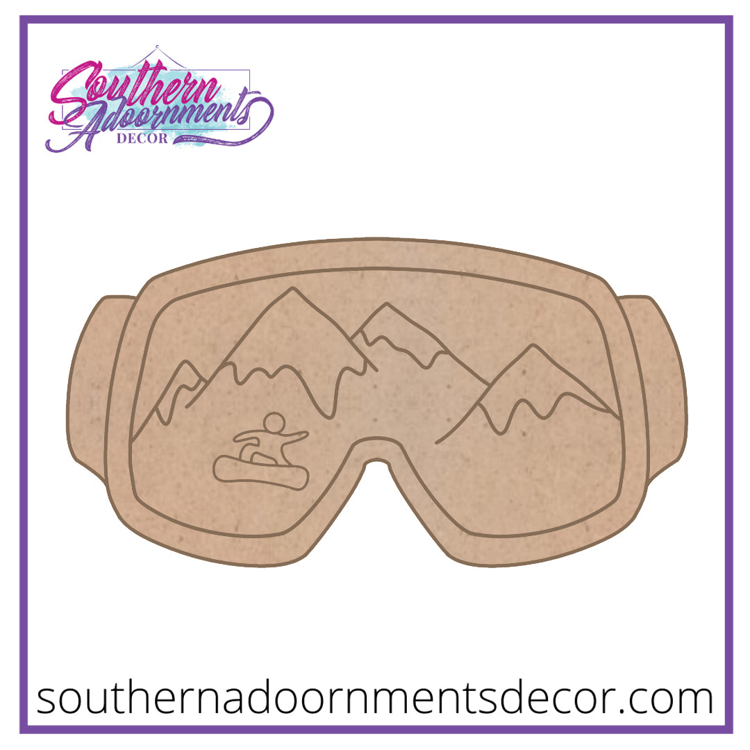 Snow Goggles Blank