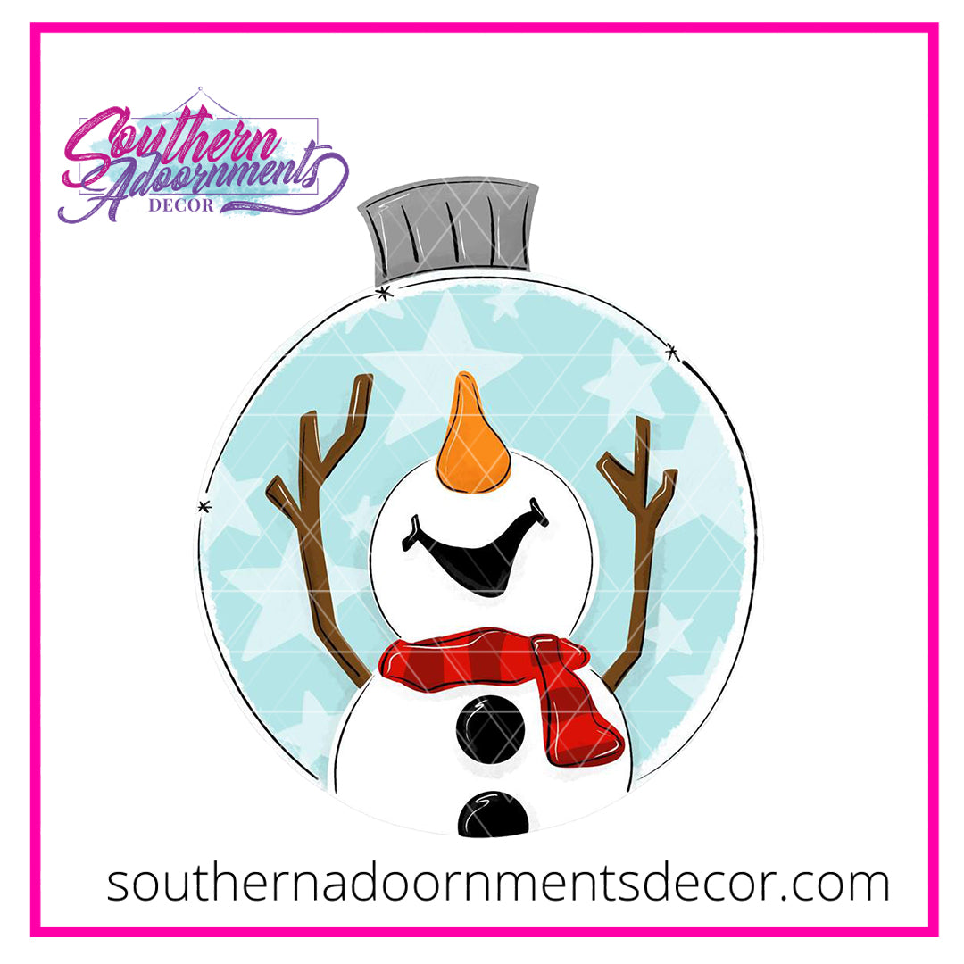 Snowman Ornament Blank