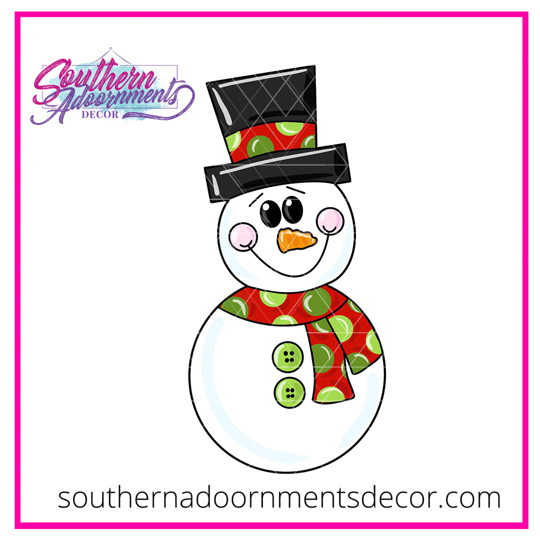 Snowman Wooden Blank