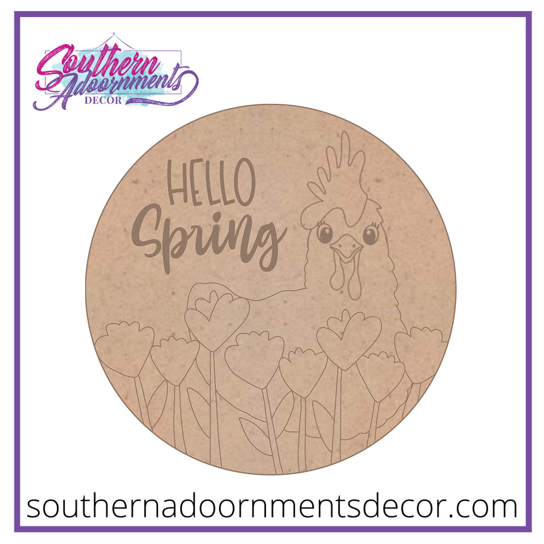 Spring Henrietta Blank