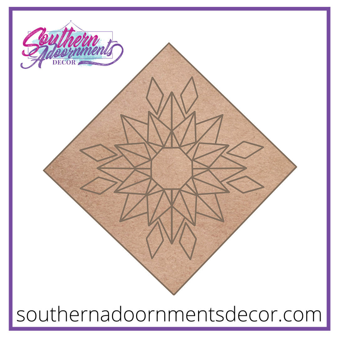 Sunflower Quilt Blank