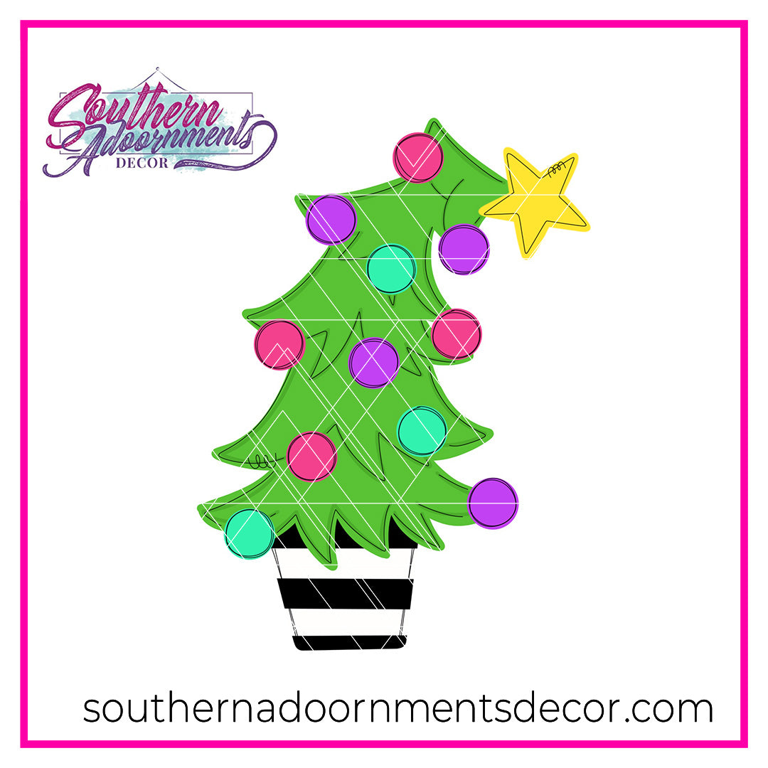Topsy Turvy Tree Blank