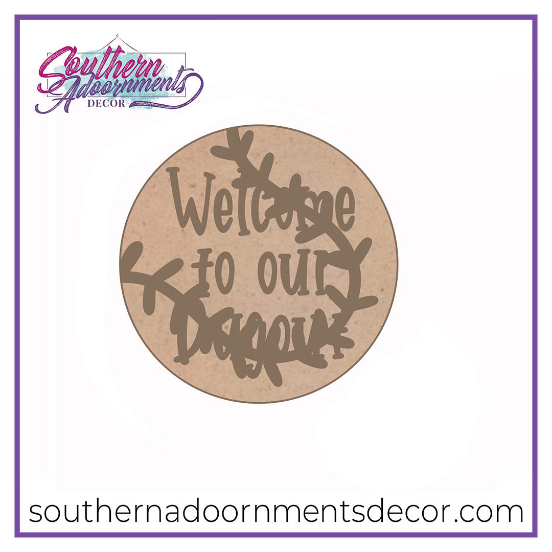 Baseball Welcome to our Dugout Blank