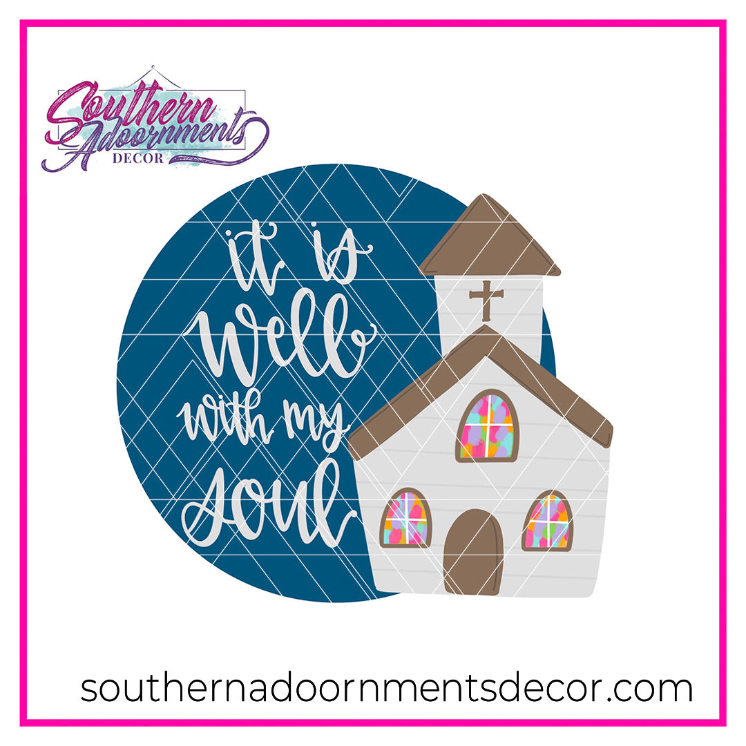 Well with My Soul Church Blank