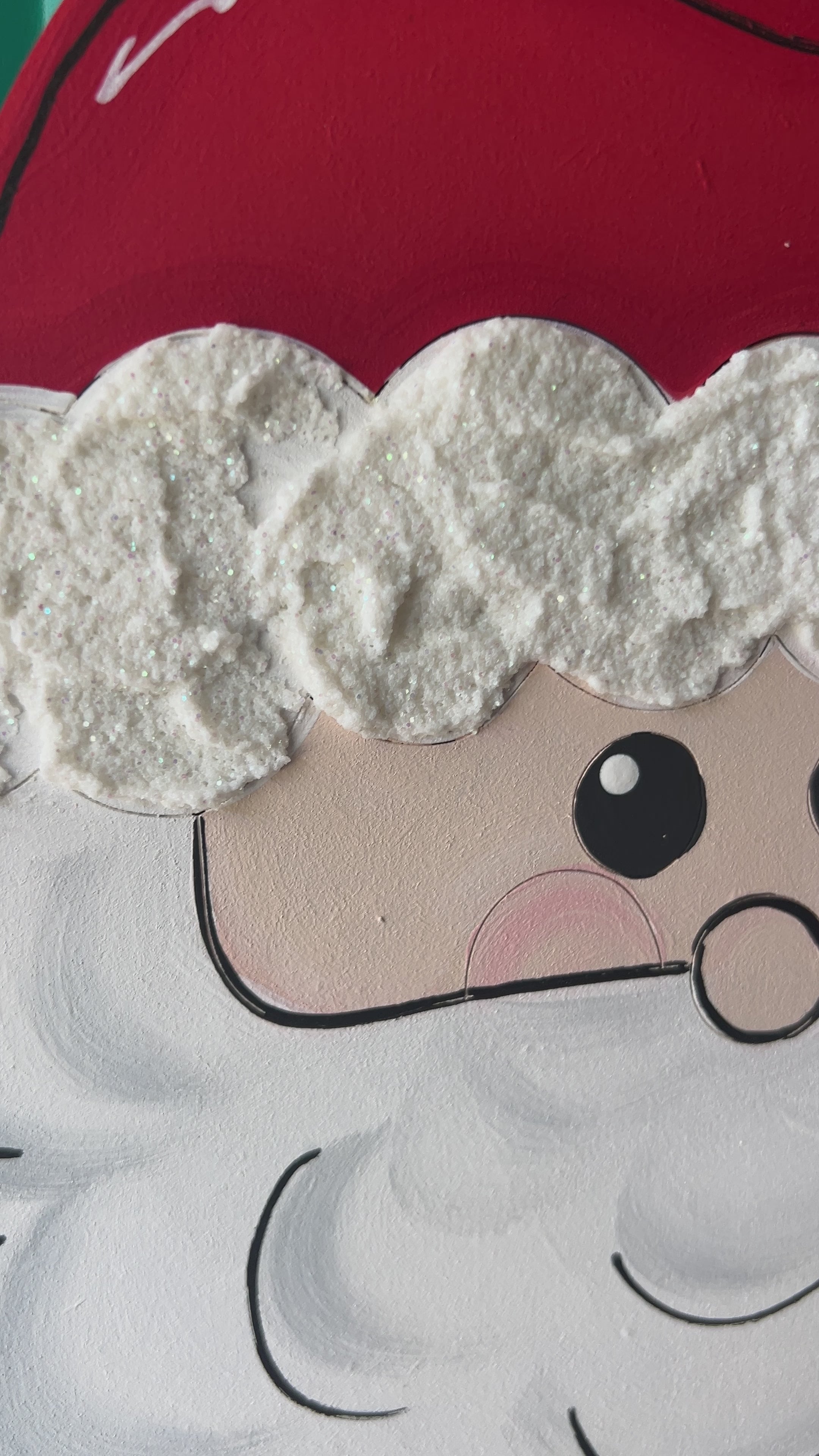 Santa Ribbon Legs Blank