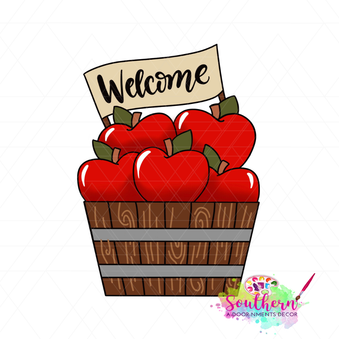 Apple Barrel Sitter Template & Digital Cut File