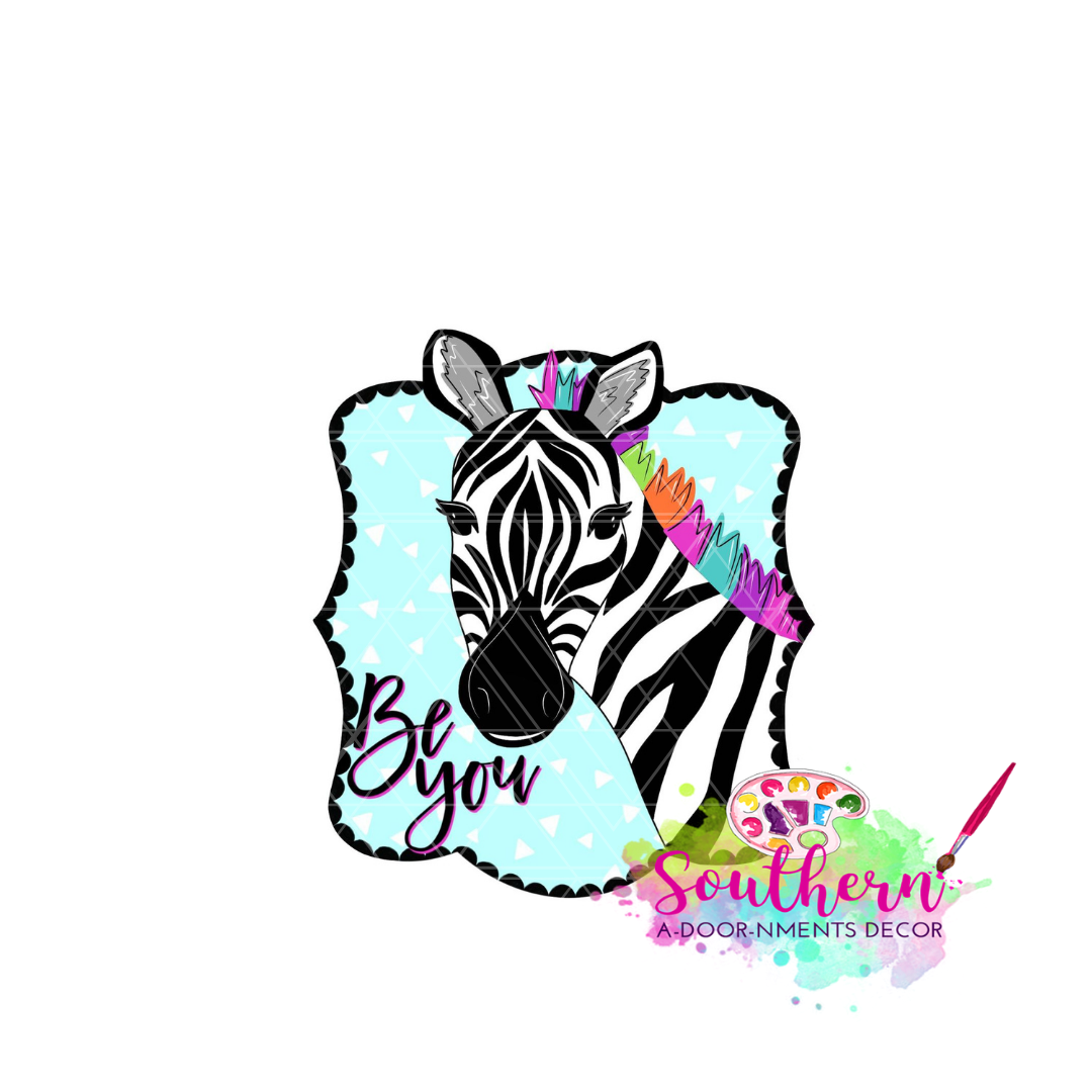 Zebra Be you Blank