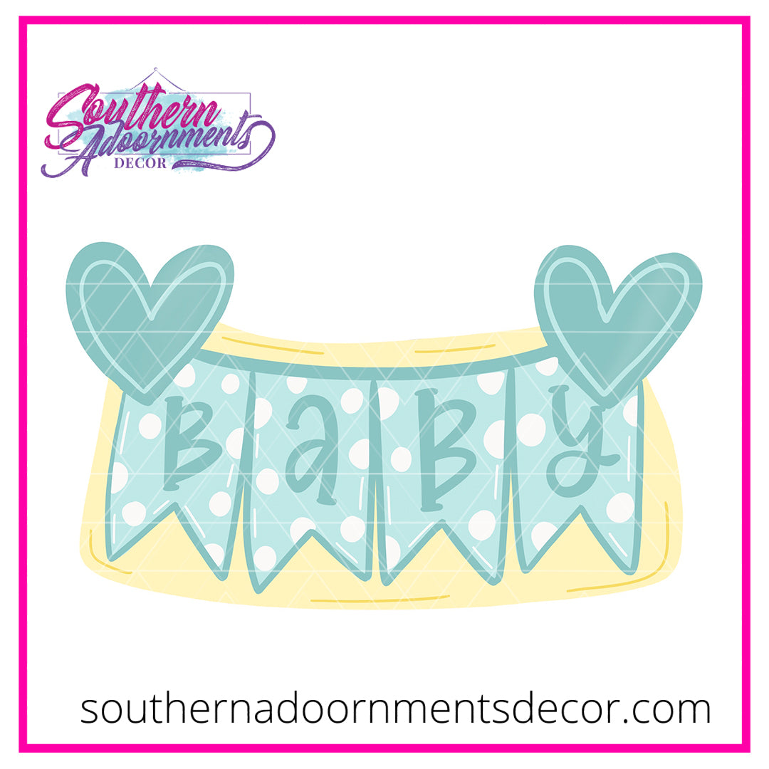 Baby Banner Blank