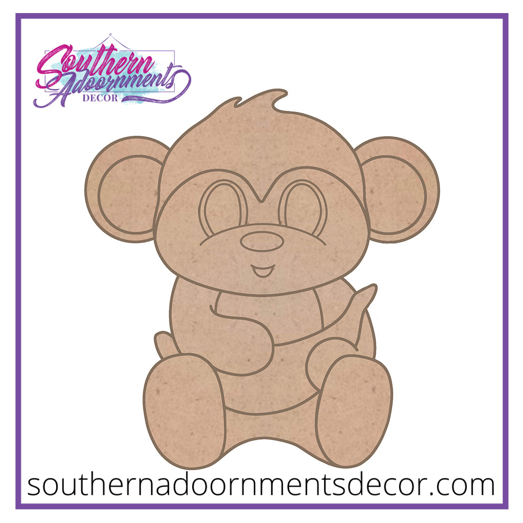 Baby Monkey Blank