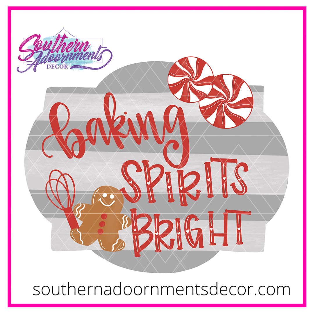 Baking Spirits Bright Blank