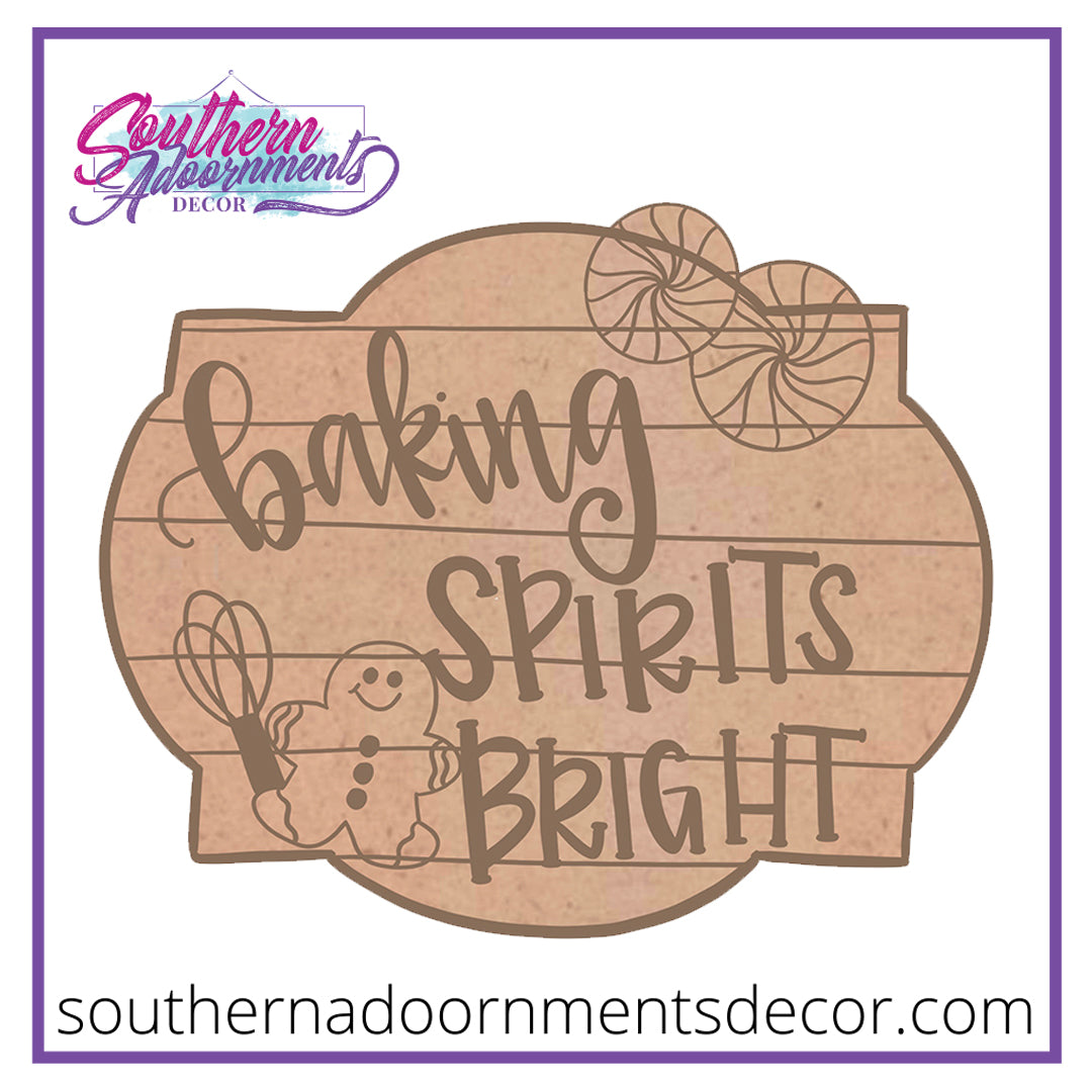 Baking Spirits Bright Blank