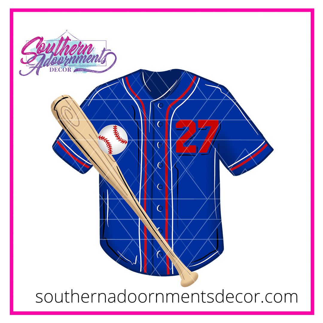 Baseball Jersey Blank