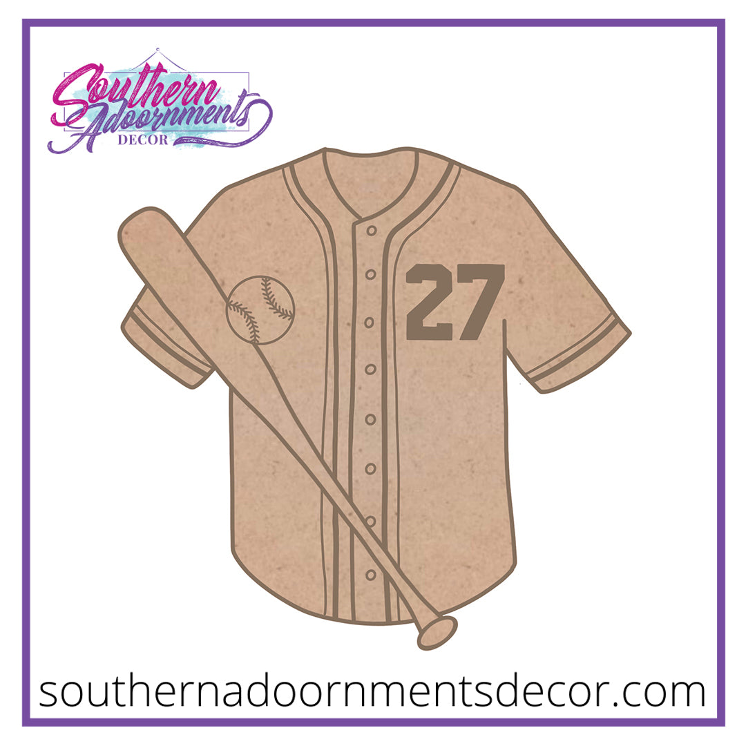 Baseball Jersey Blank