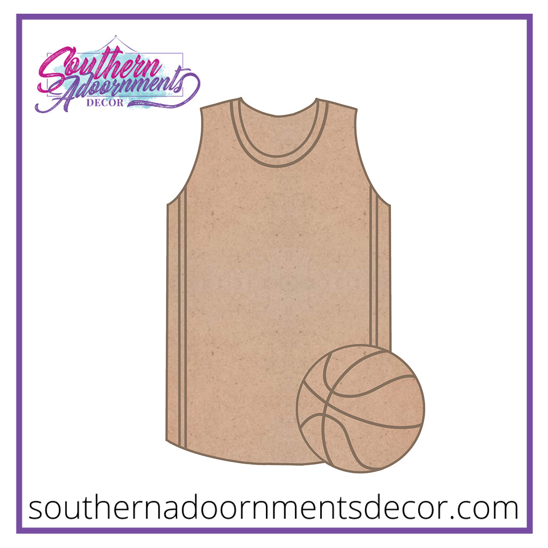 Basketball Jersey Blank – Southern Adoornments Decor