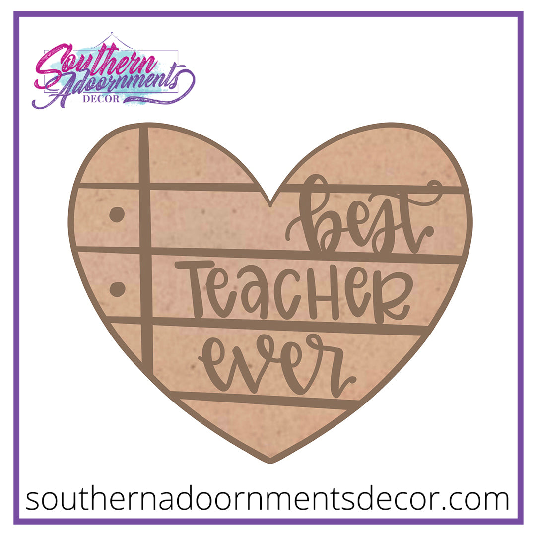 Best Teacher Ever Blank