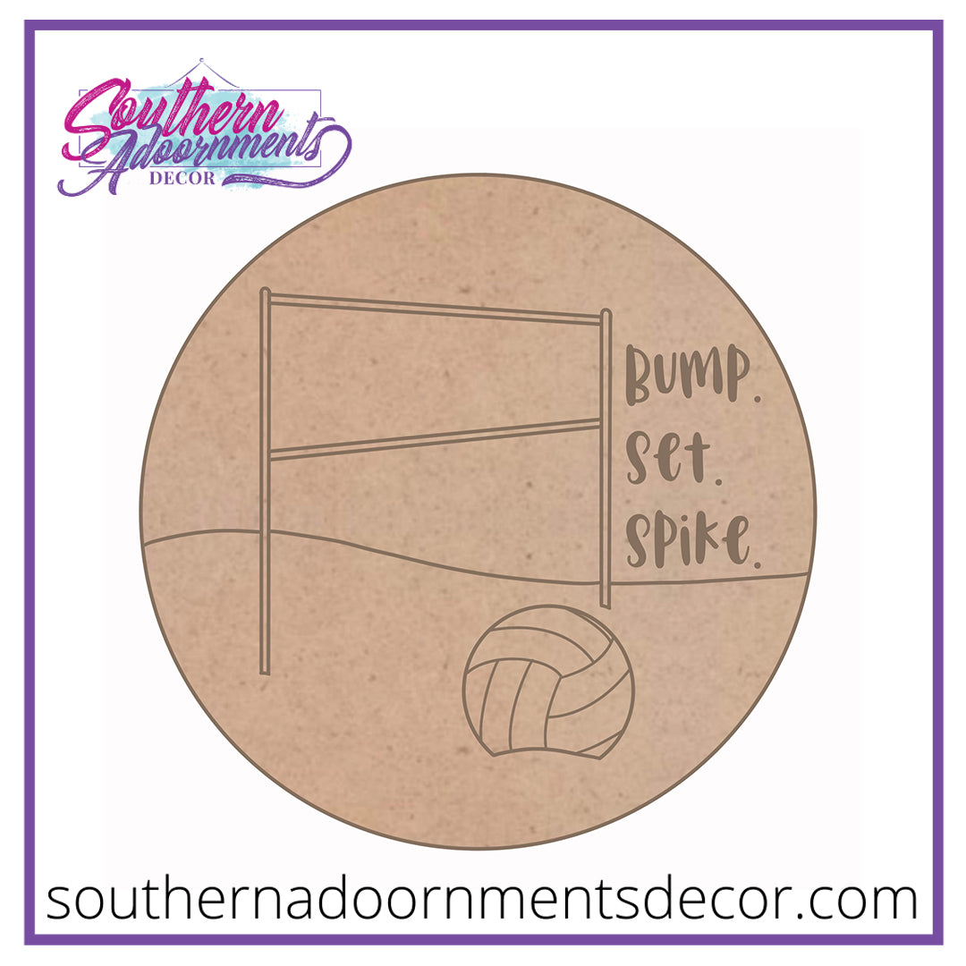 Bump Set Spike Blank