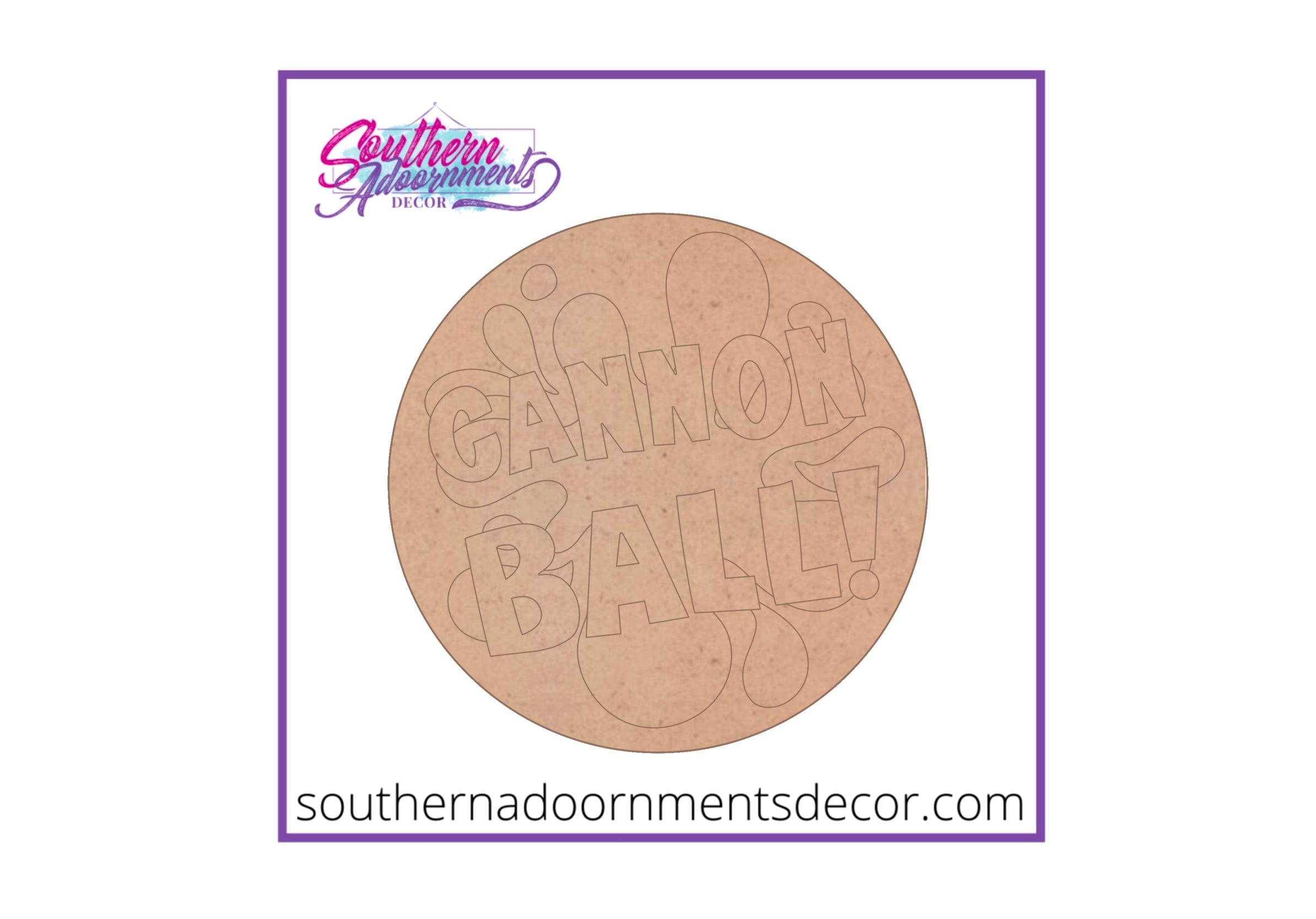 Cannon Ball Blank