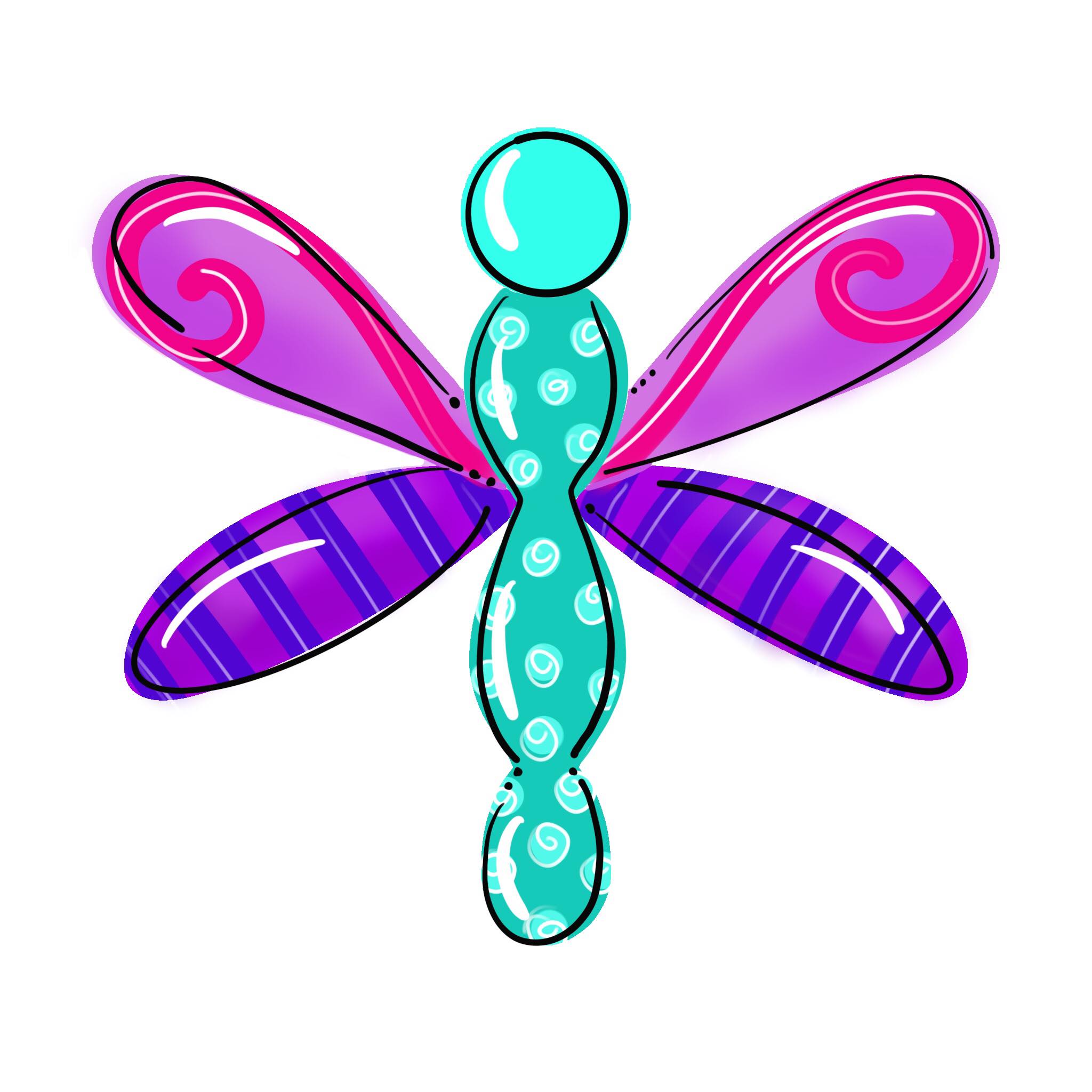 Dragonfly Template & Digital Cut File
