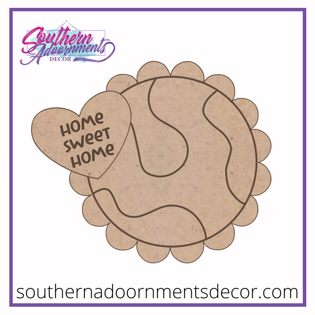 Earth Home Sweet Home Blank