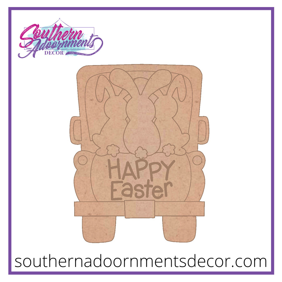 Easter Truck Rear Blank