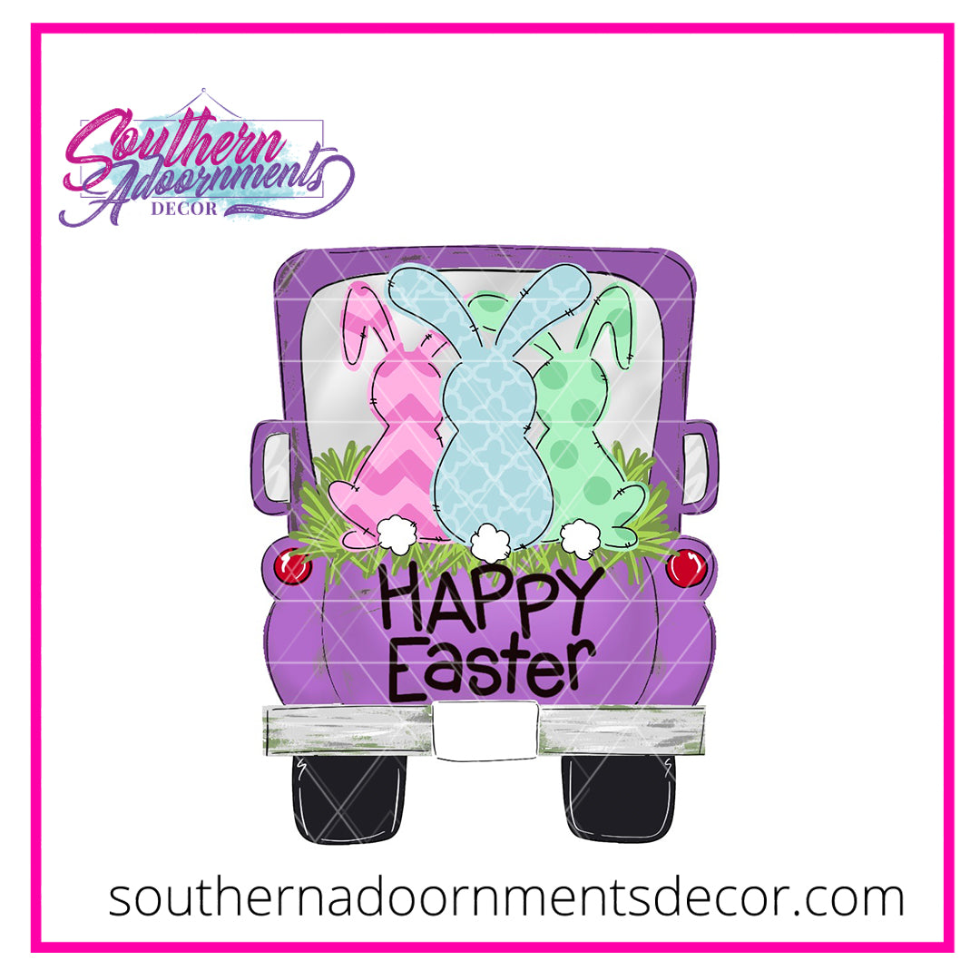 Easter Truck Rear Blank