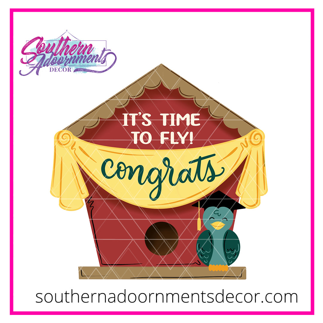 Graduate Birdhouse Blank