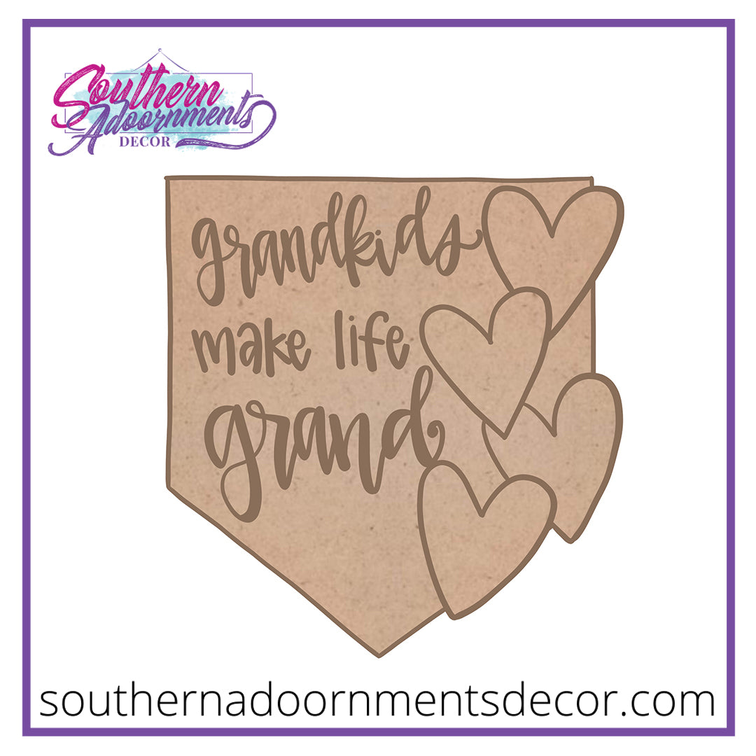 Grandkids Make Life Grand Blank