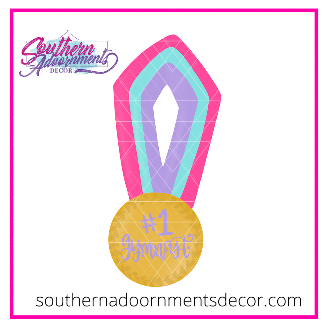 Gymnastic Medal Blank