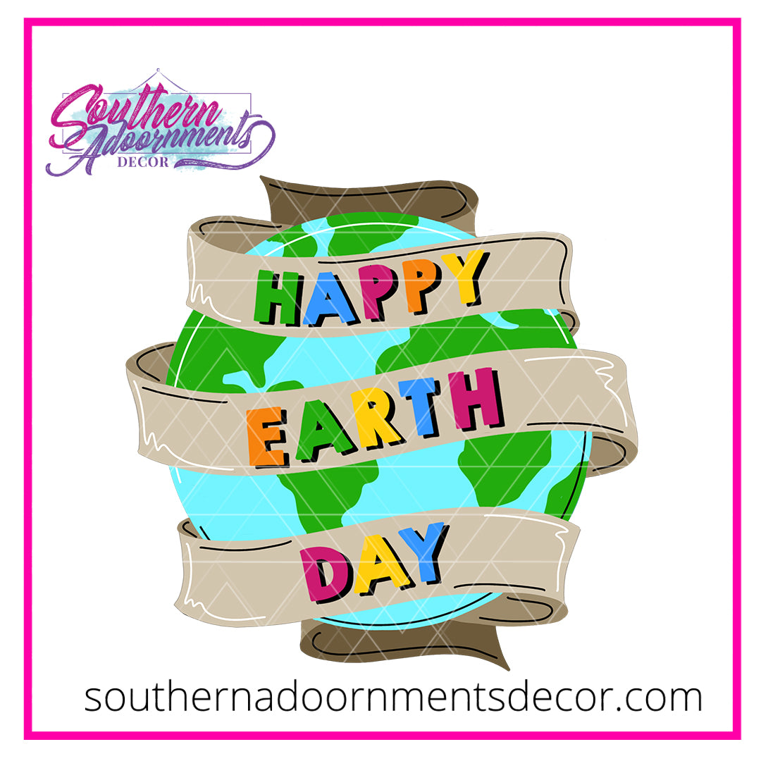 Happy Earth Day Blank