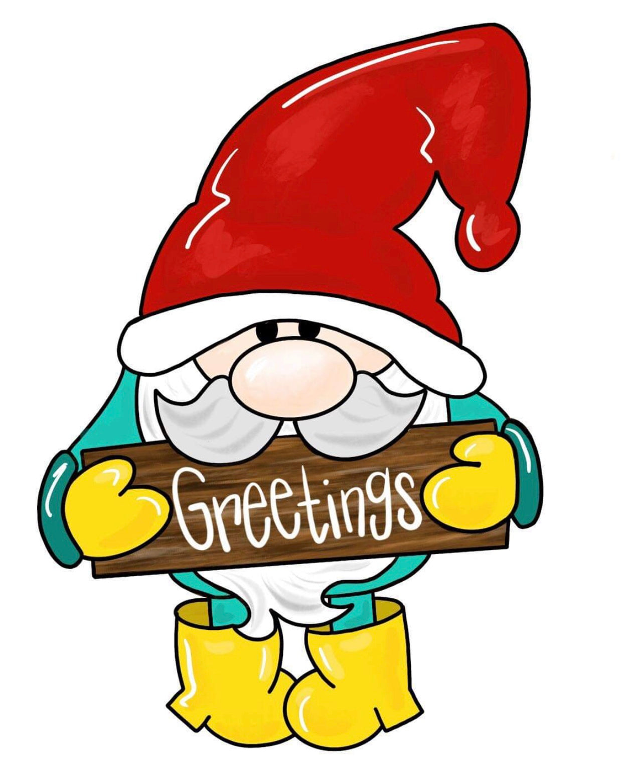 Gnome Template & Digital Cut File
