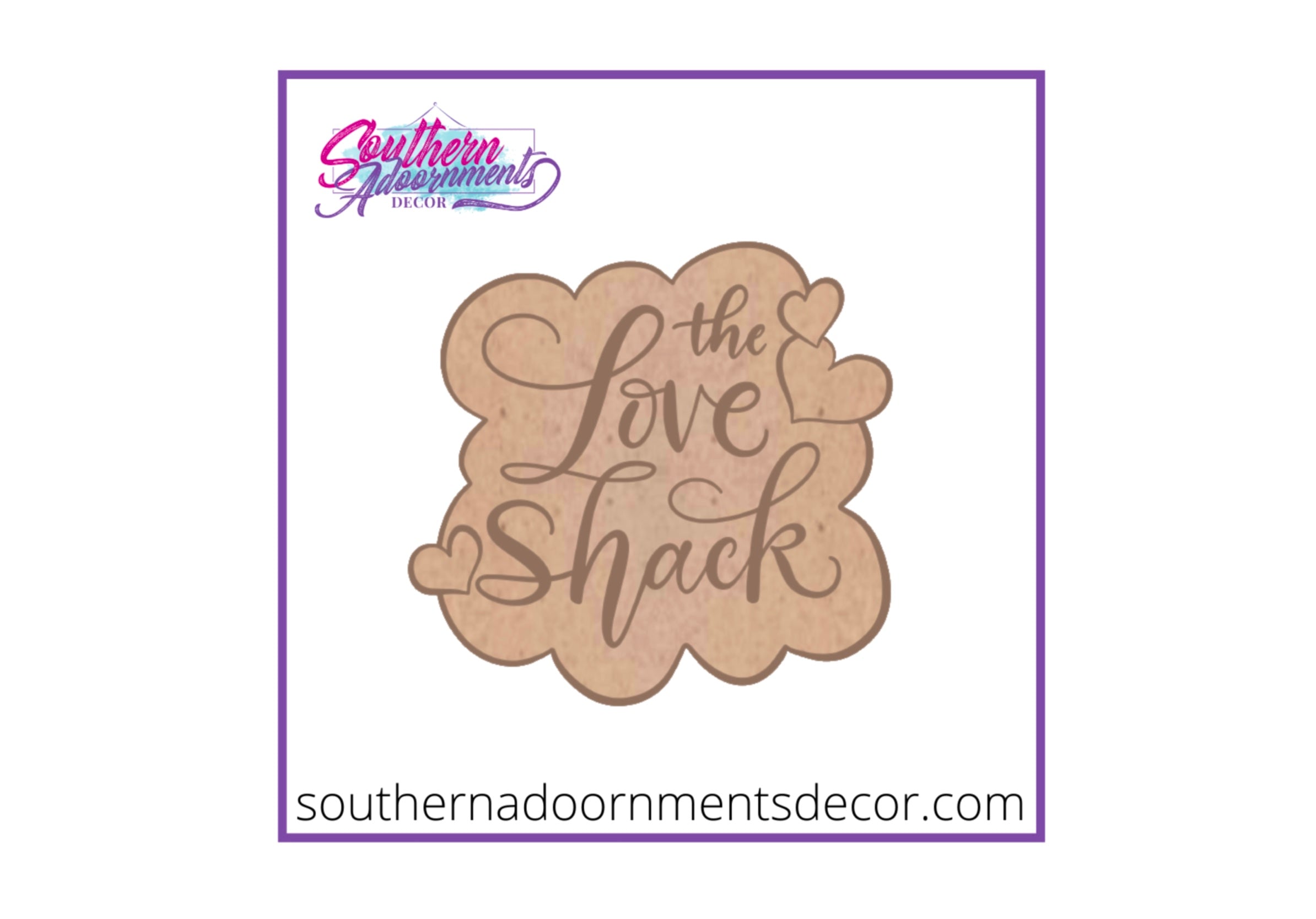 The Love Shack Blank