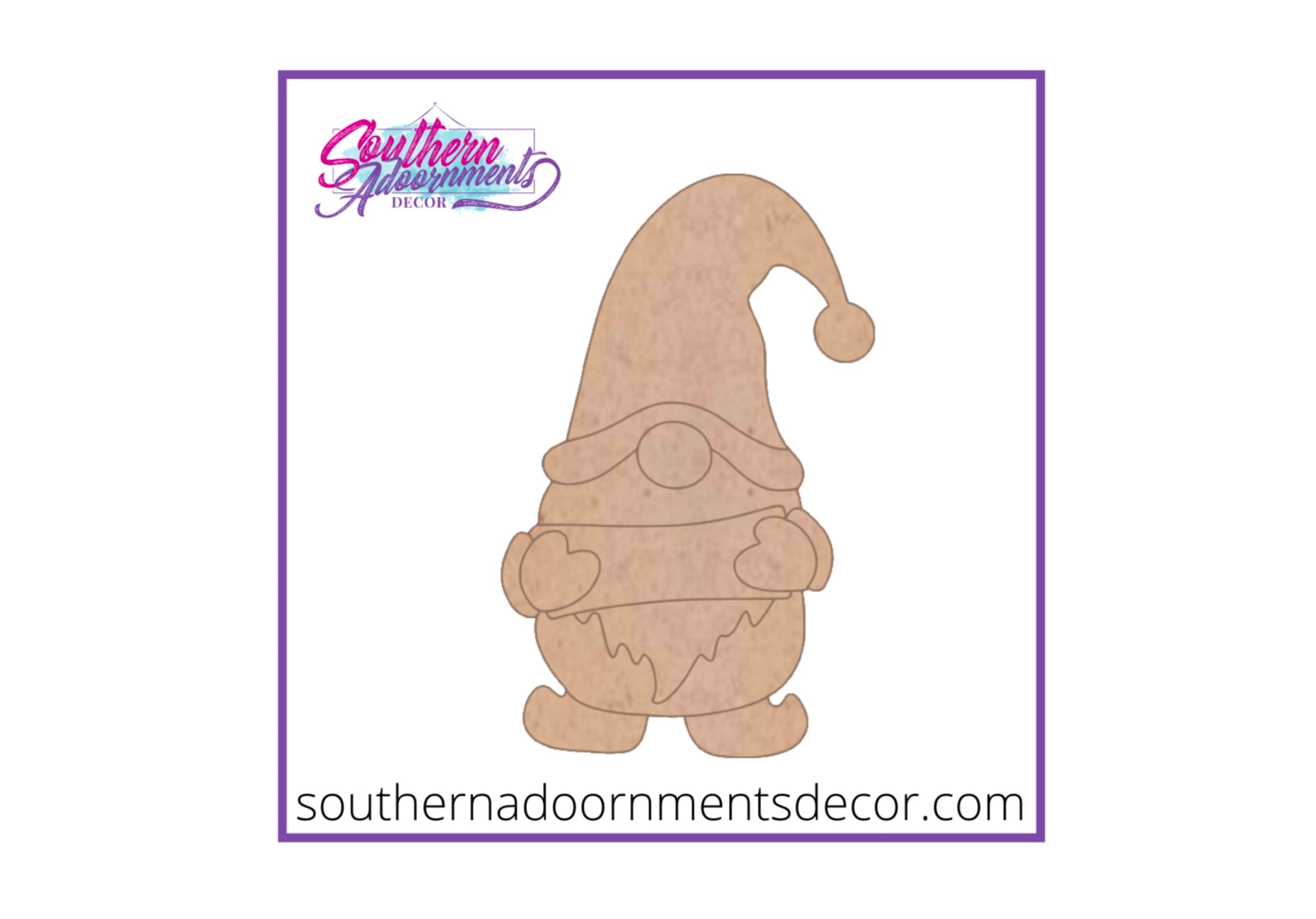 Valentine Gnome BLANK