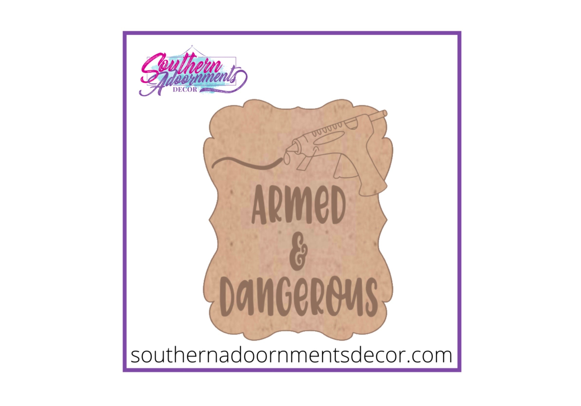 Armed and Dangerous Blank