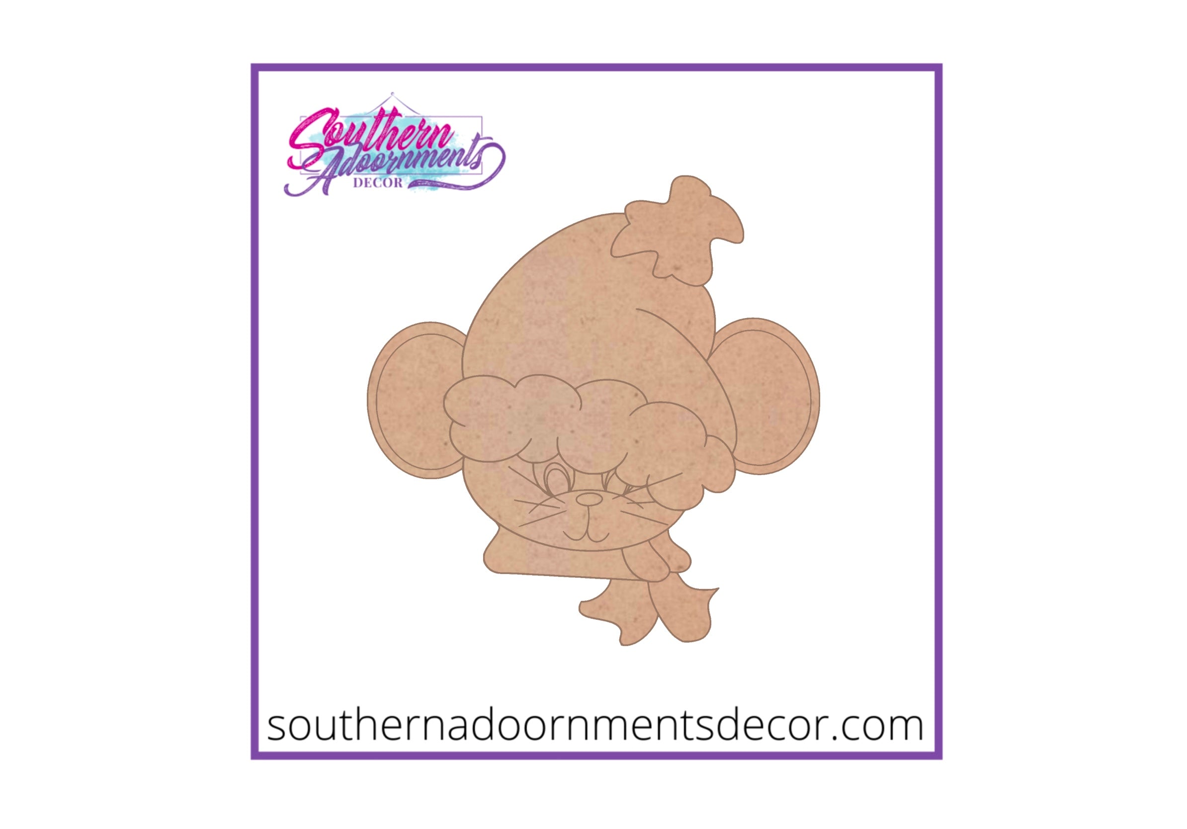 Christmas Mouse BLANK