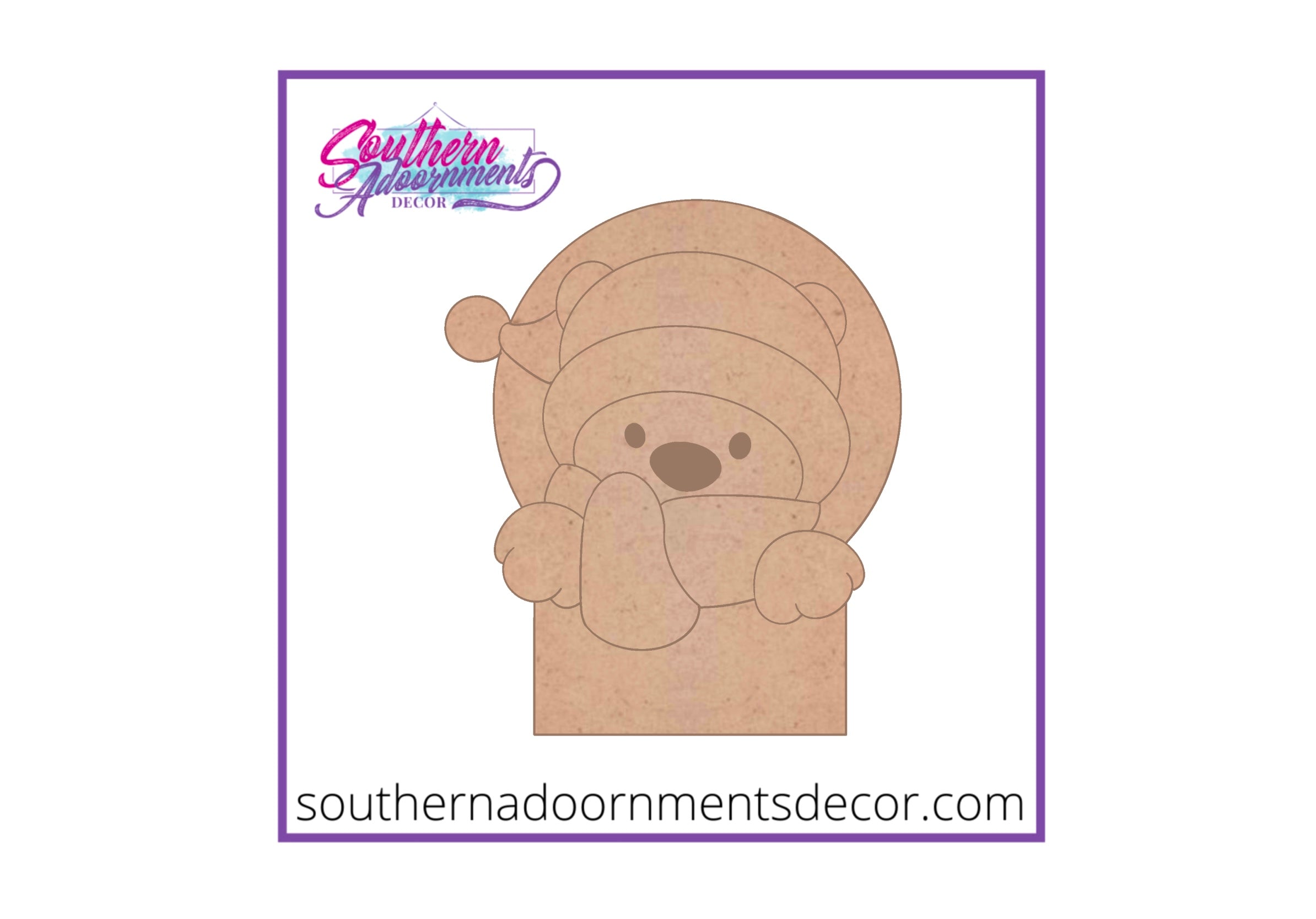 Bear Sign Wooden BLANK