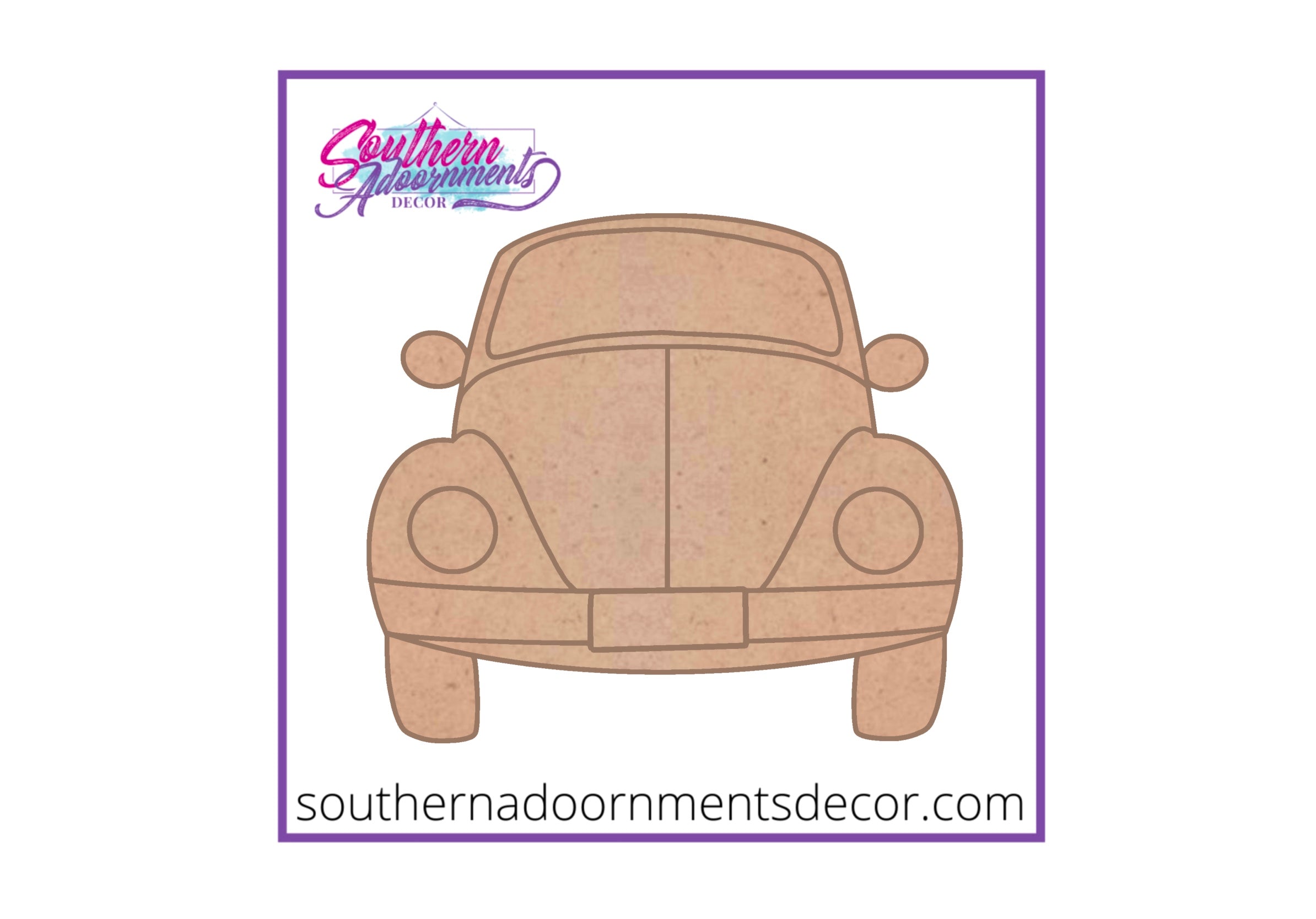 Beetle Bug Wooden BLANK