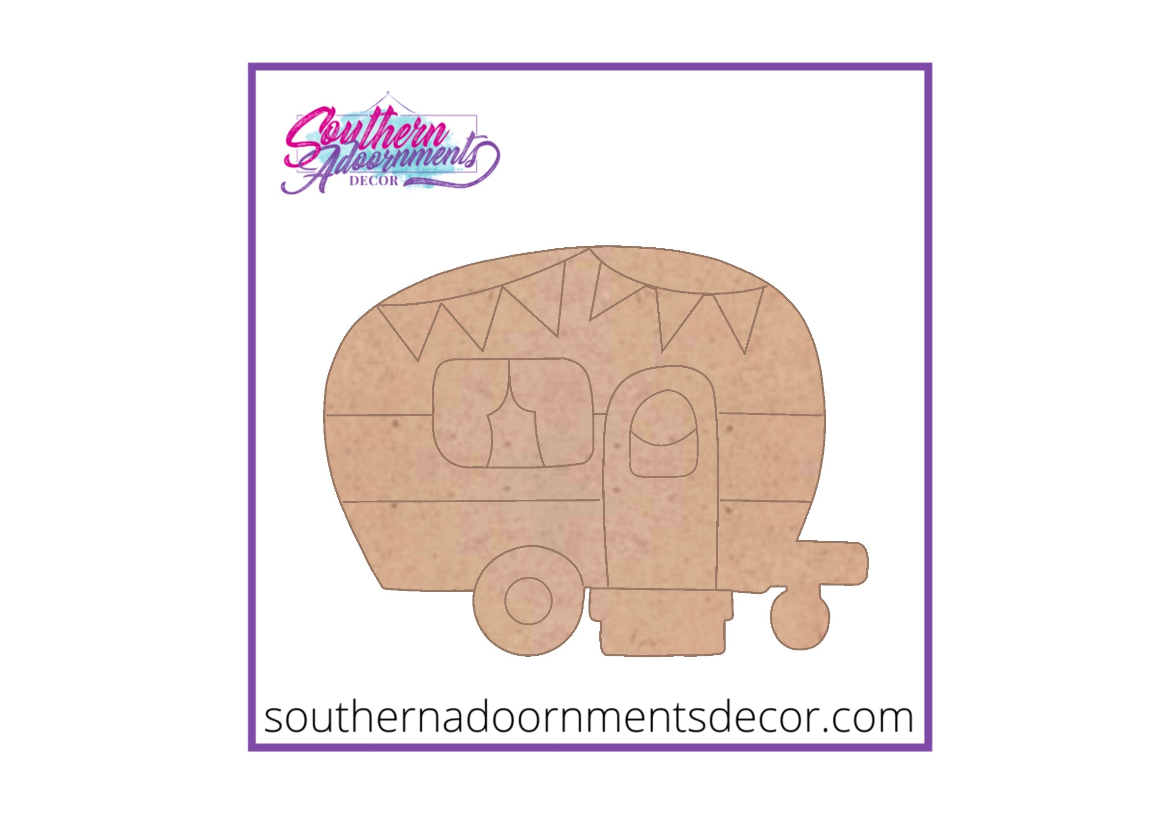 Camper Wooden BLANK