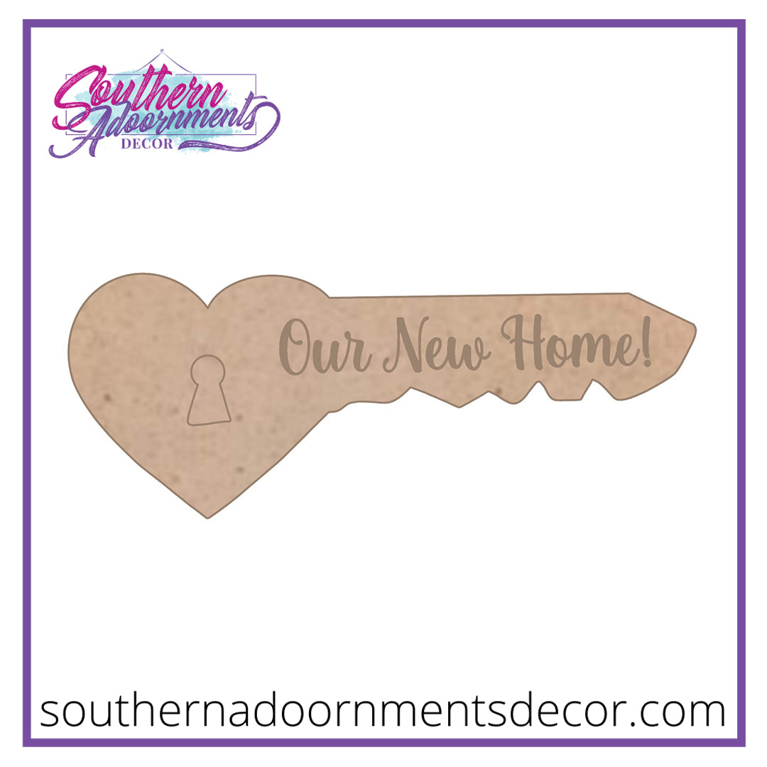 Key To Our Home Blank