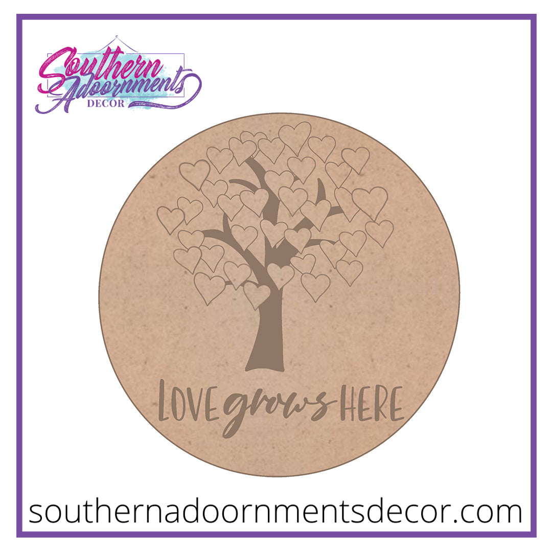 Love Tree Blank