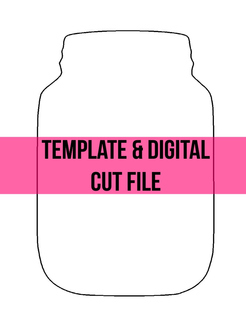 Mason Jar Template