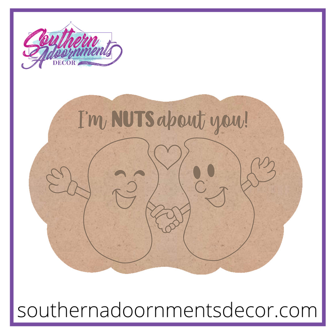 Nuts About You Blank