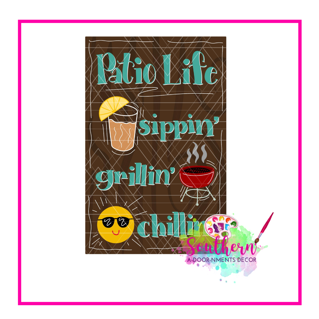 Patio Life Template & Digital Cut File