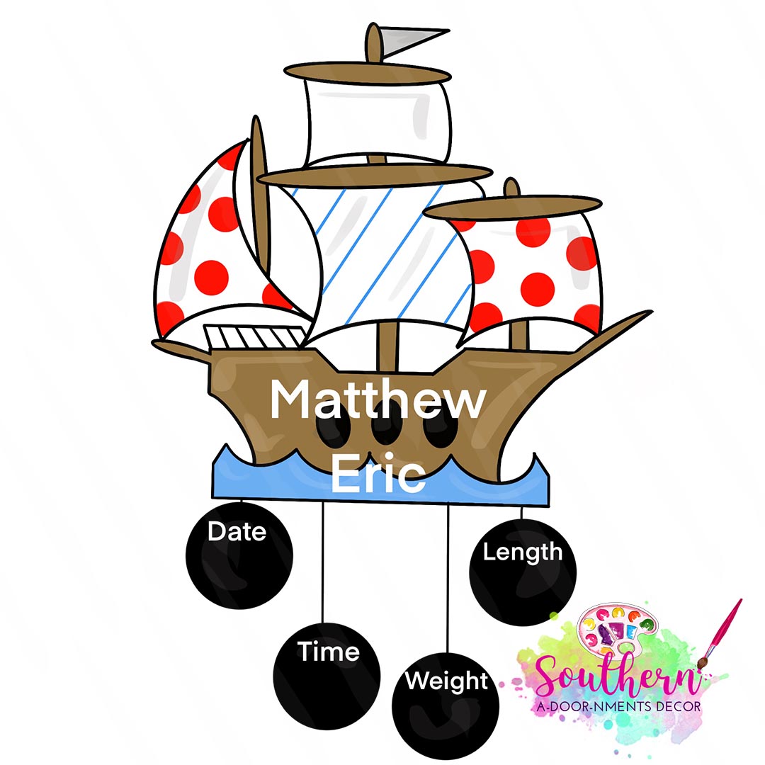 Pirate Ship Template & Digital Cut File – Southern Adoornments Decor pirate-ship-template-digital-cut-file-southern-adoornments-decor
